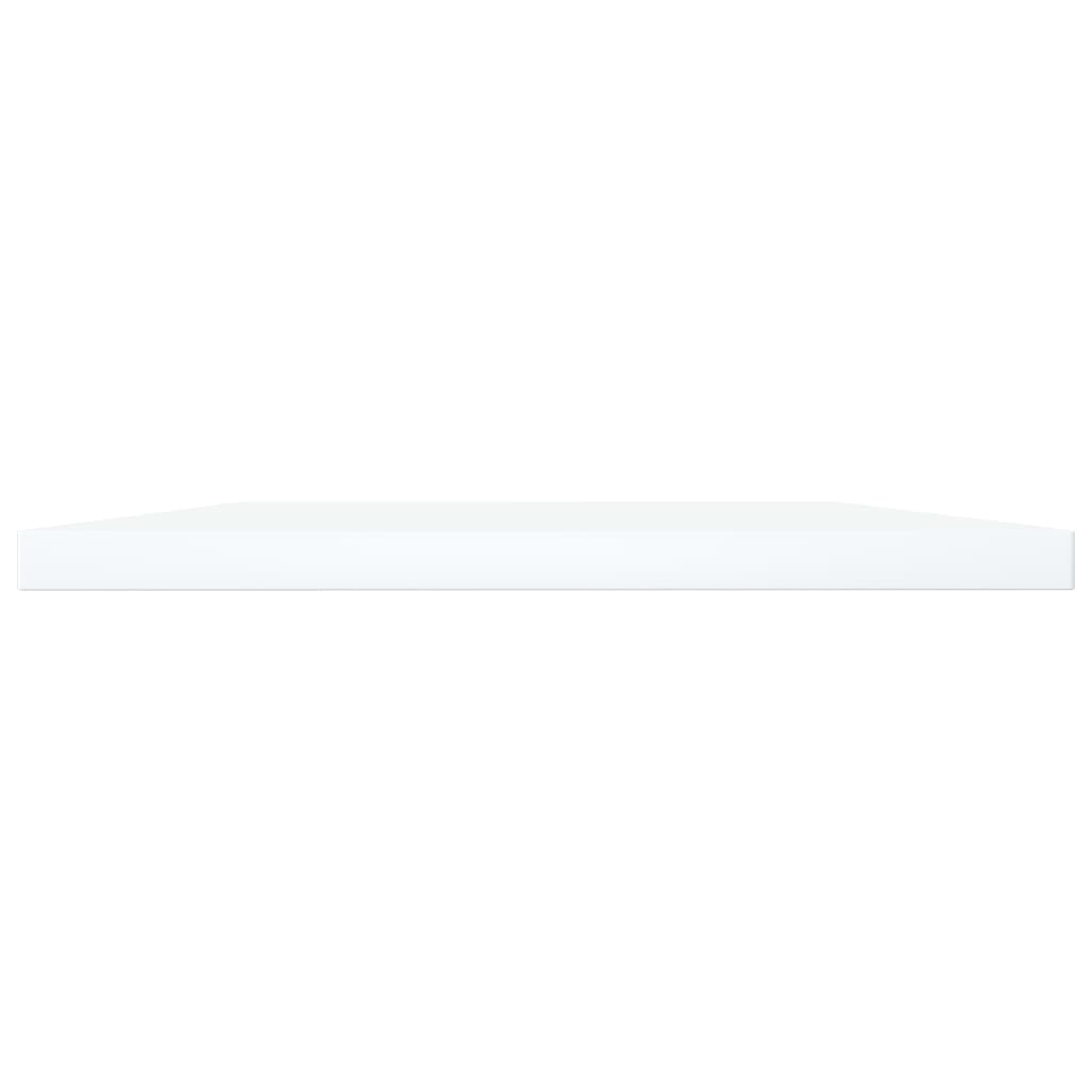 boghylder 8 stk. 100x30x1,5 cm konstrueret træ hvid