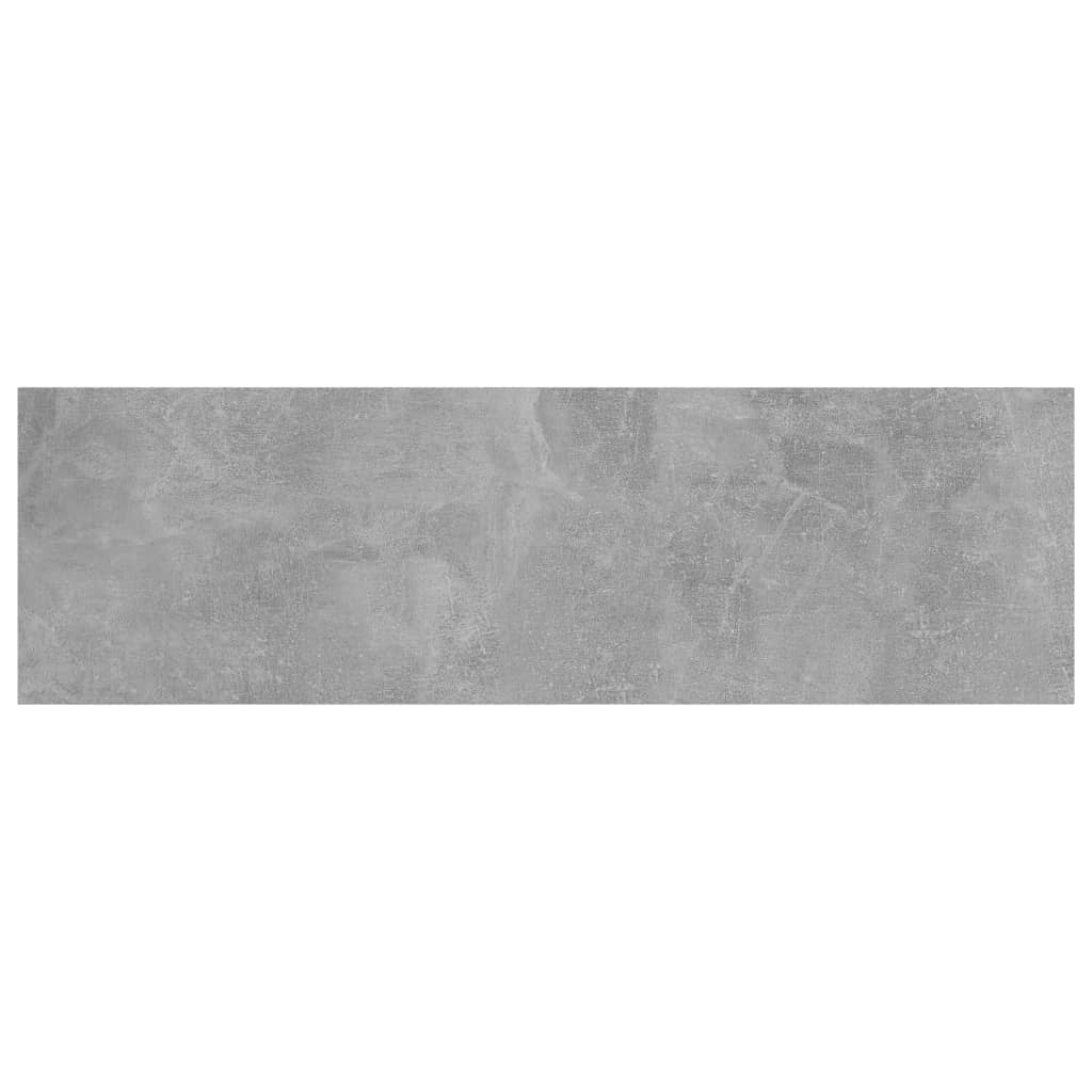 boghylder 8 stk. 100x30x1,5 cm konstrueret træ betongrå