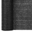 afskærmning 2x25 m HDPE 75 g/m² sort