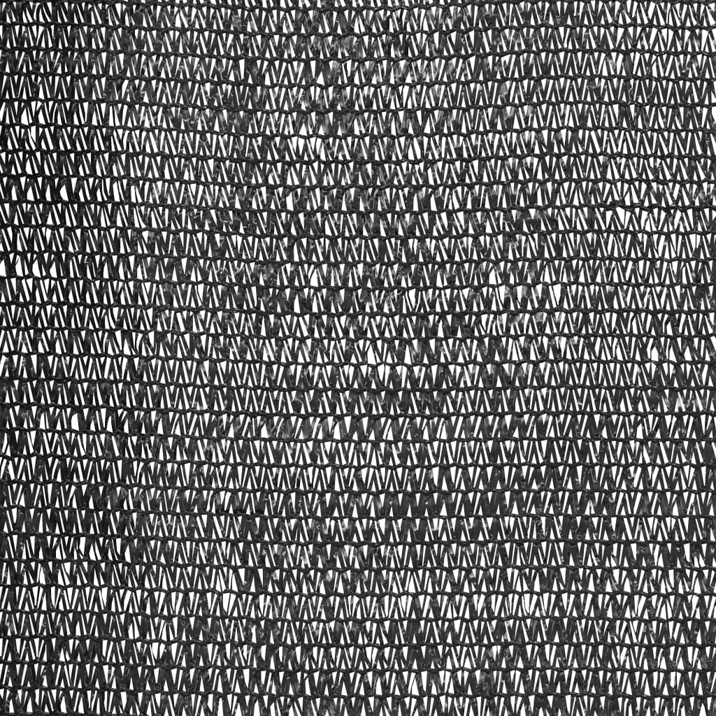 afskærmning 1,2x25 m HDPE 150 g/m² sort
