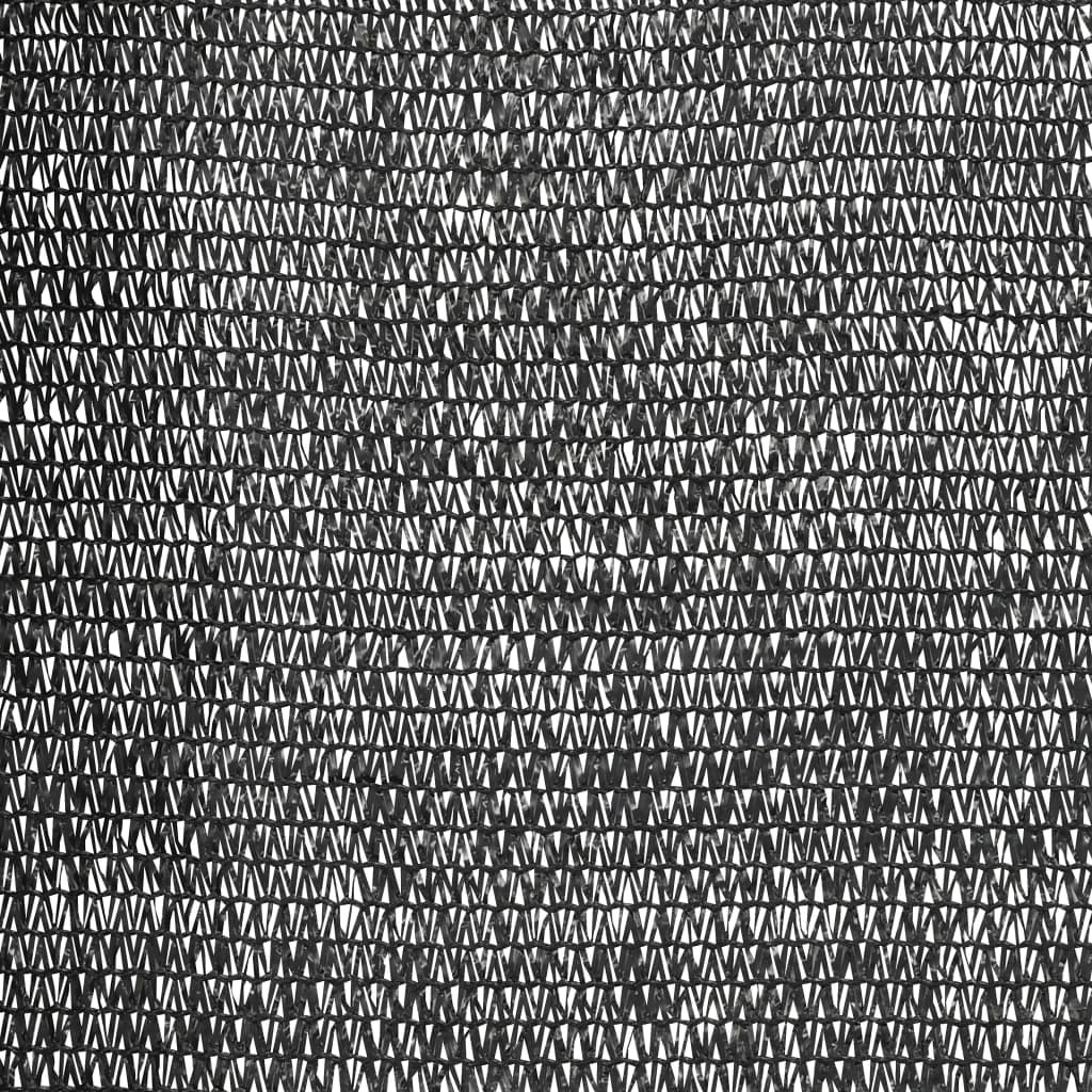 afskærmning 1,2x50 m HDPE 150 g/m² sort