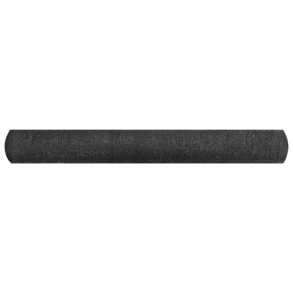 afskærmning 2x10 m HDPE 150 g/m² sort