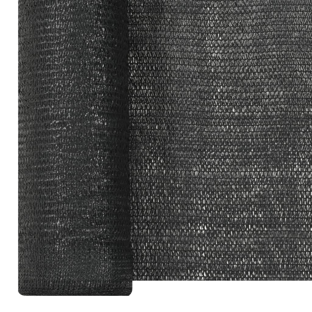 afskærmning 2x10 m HDPE 150 g/m² sort