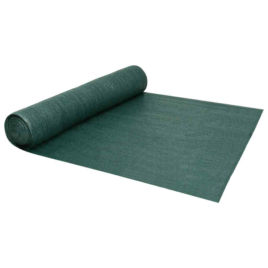 Afskærmningsnet 1,2 × 50 m - 195 g/m² HDPE, grøn