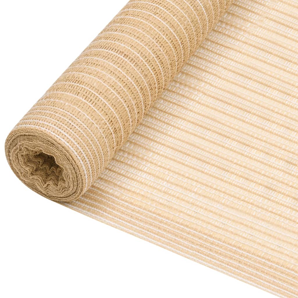 afskærmning 1,8x50 m 75 g/m² HDPE beige