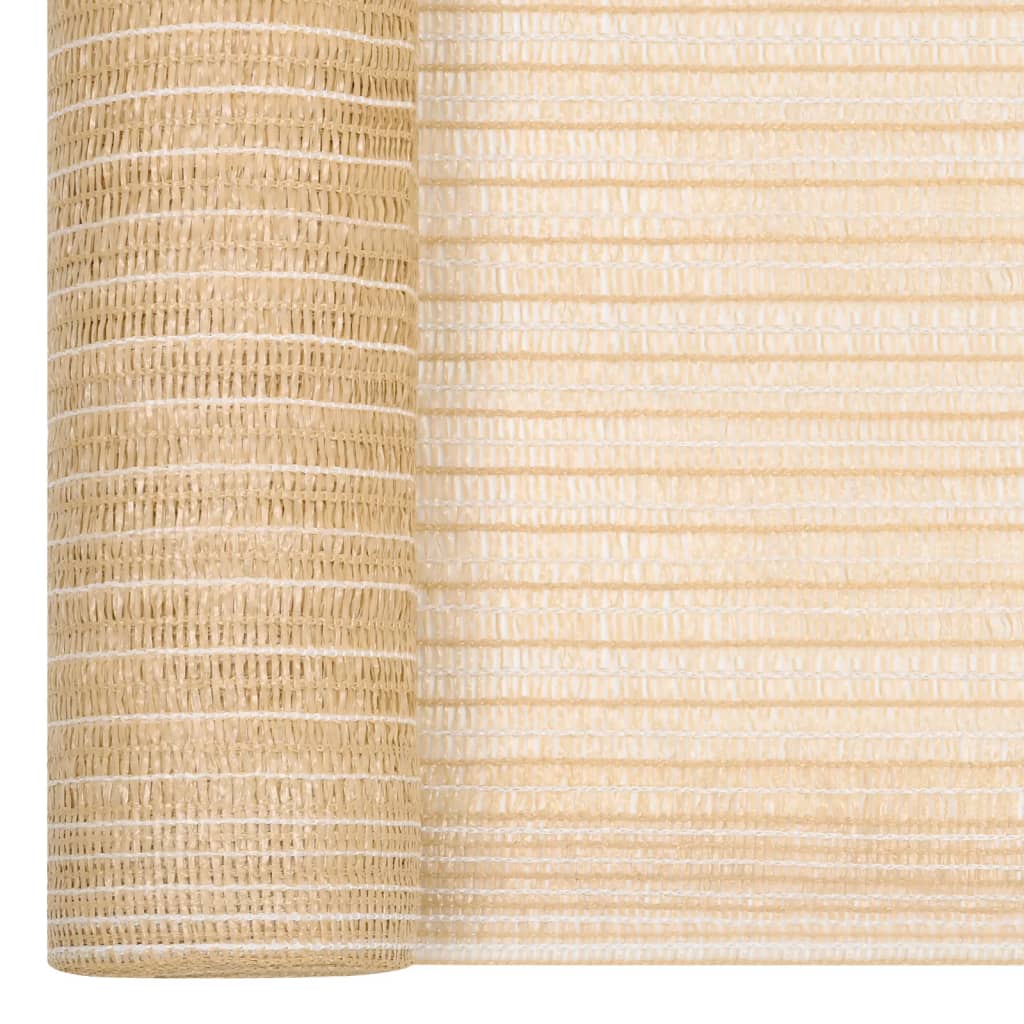 afskærmning 3,6x50 m HDPE 150 g/m² beige