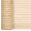 afskærmning 1,5x25 m 195 g/m² HDPE beige