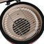 2-i-1 Kamado-røgegrill 56 cm keramisk rød