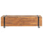 tv-bord 110x30x32,5 cm massivt teaktræ
