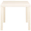 havebord 79x65x72 cm plastik hvid