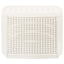 havebord 53x53x40 cm plastik hvid