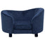 hundesofa 69x49x40 cm plys blå