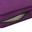 hundesofa 72x45x30 cm plys bordeauxfarvet
