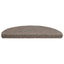 trappemåtter selvklæbende 10 stk. 65x21x4 cm beige halvrund store