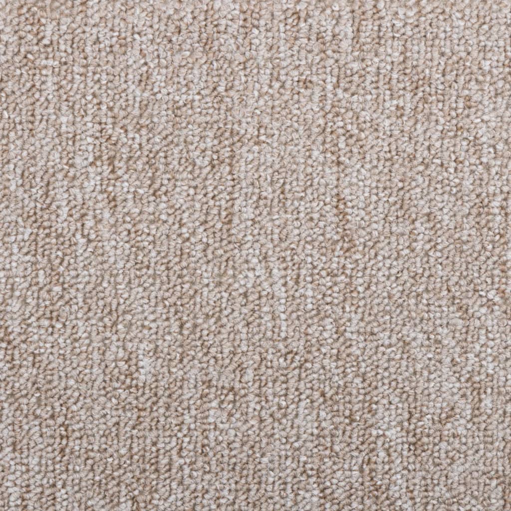 trappemåtter 10 stk. 65x24x4 cm lysebrune halvrund store
