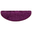 trappemåtter 10 stk. 65x21x4 cm violet halvrund stor