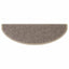 selvklæbende trappemåtter 15 stk. 65x21x4 cm sisal-look beige