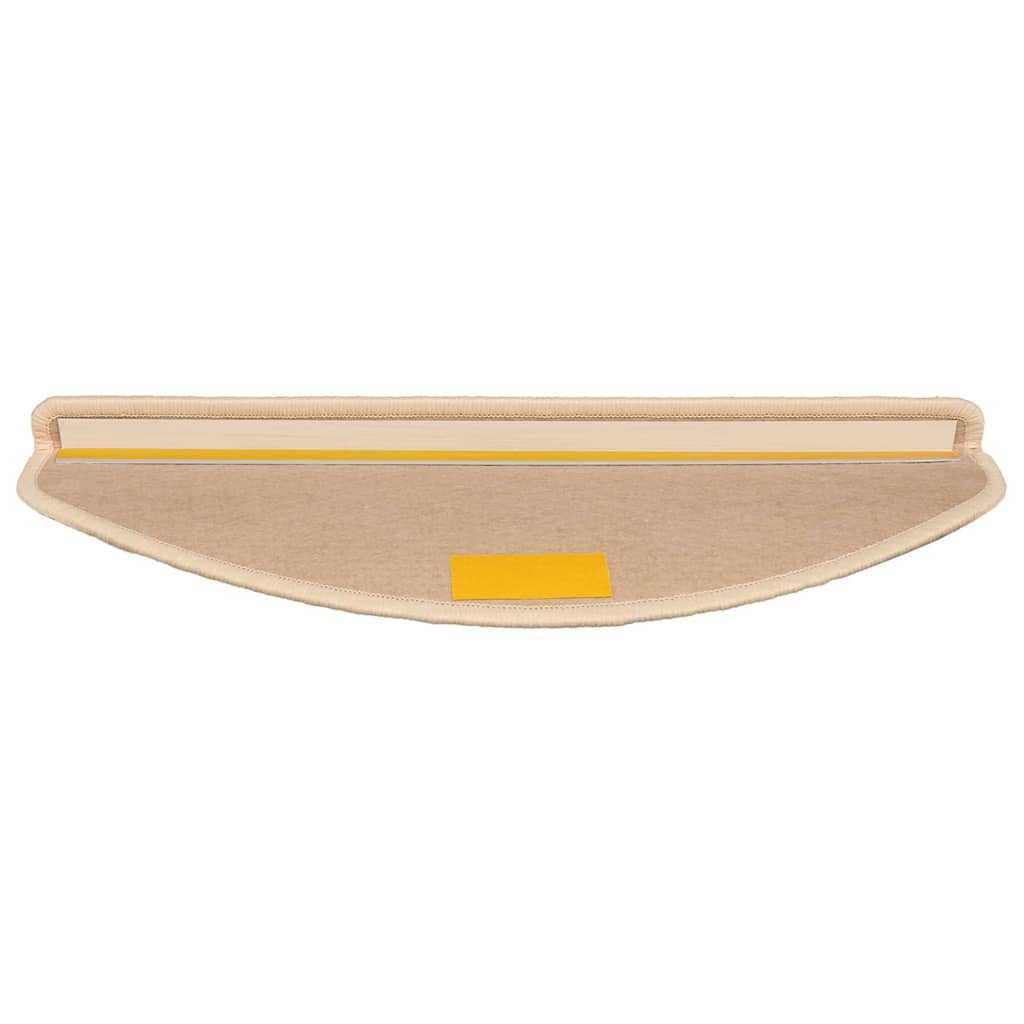 trappemåtter 15 stk. 65x21x4 cm sølv halvrund store