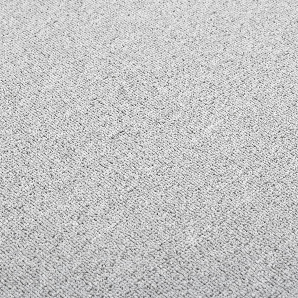 tæppeløber 50x200 cm lysegrå