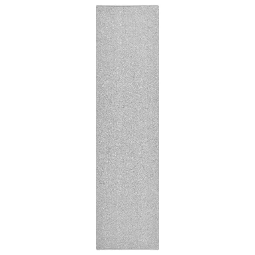 tæppeløber 80x300 cm lysegrå