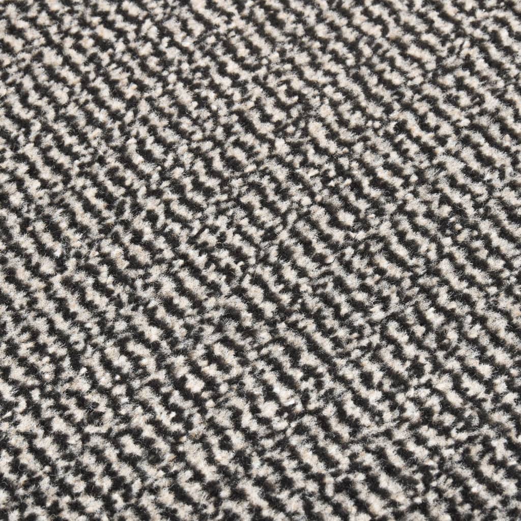 dørmåtte 60x150 cm tuftet lysebrun