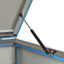 dobbelt skraldespandsskjuler 138x77,5x115 cm rustfrit stål