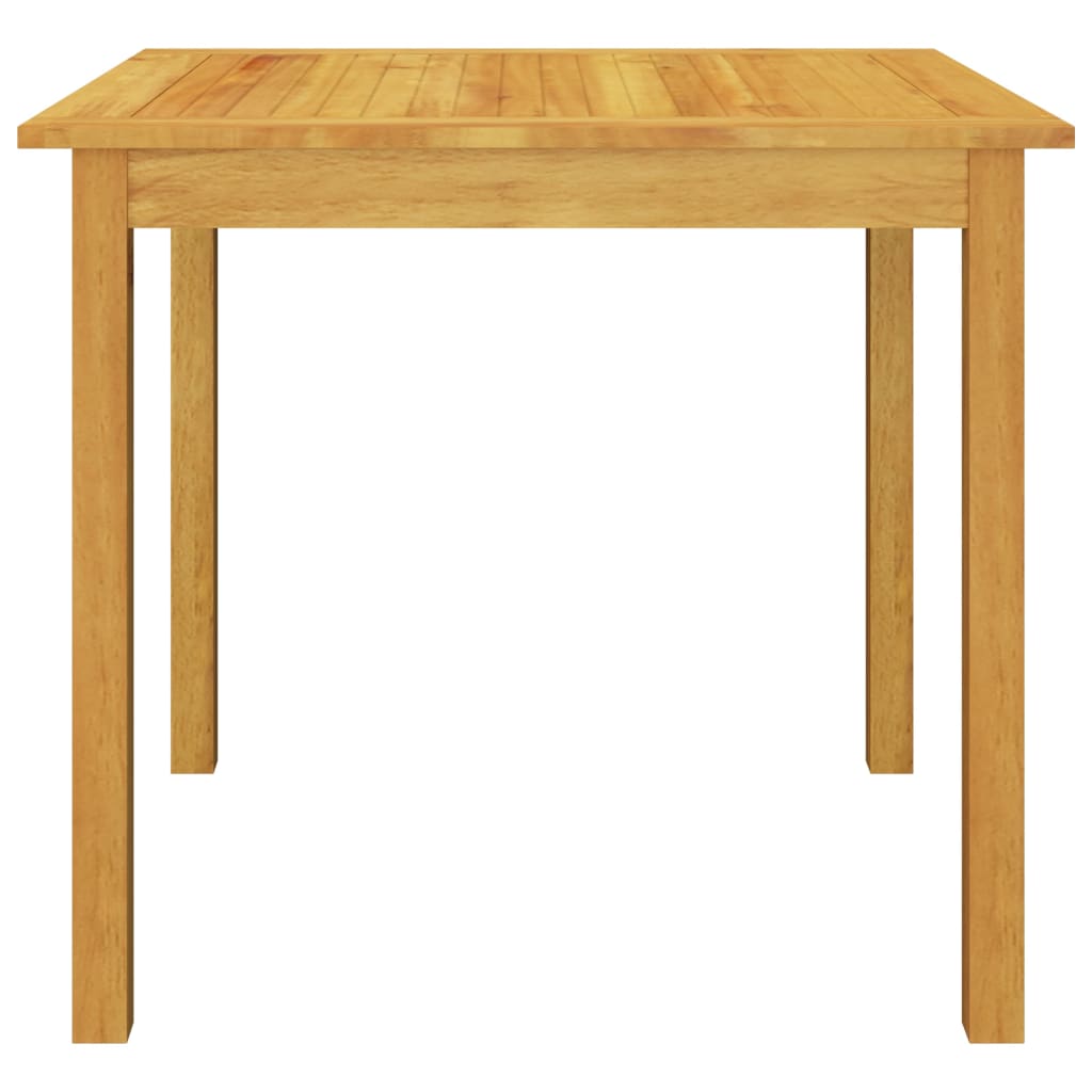 spisebordssæt til haven 5 dele grå