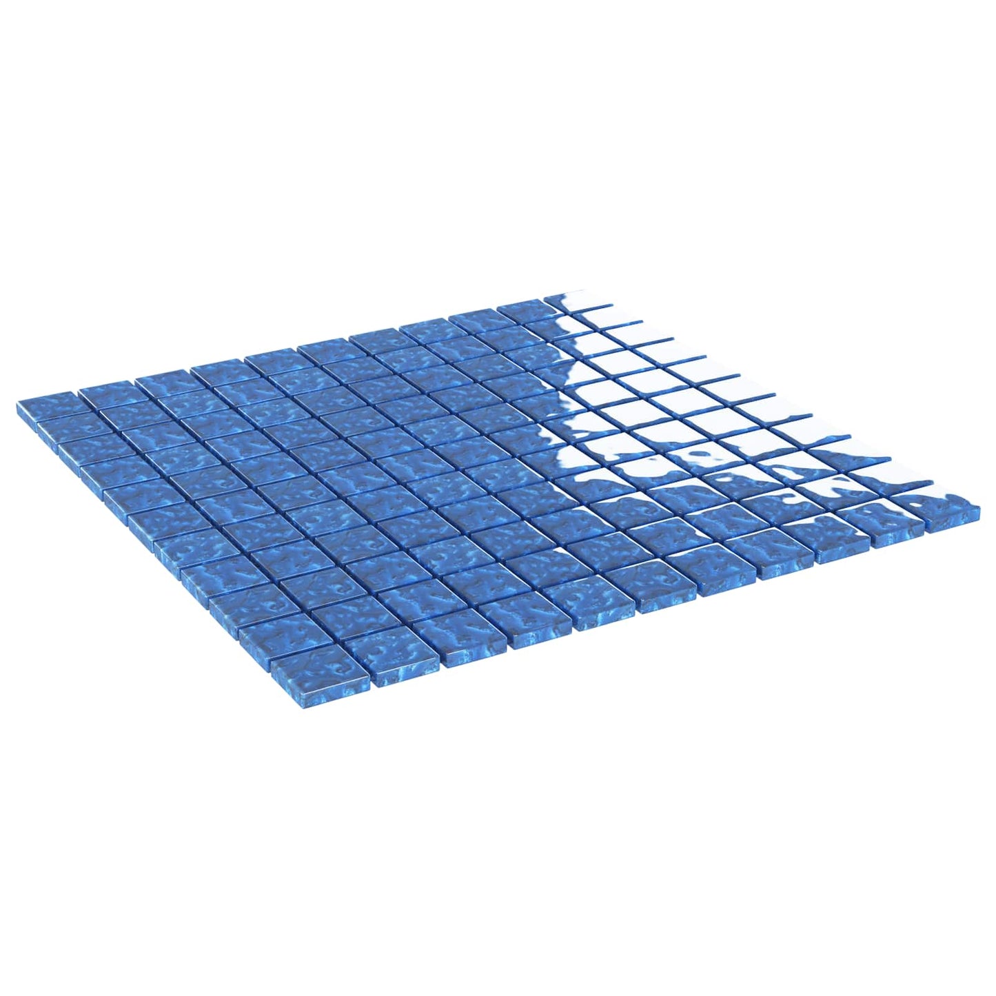 Mosaikflise 11 pcs Blå 50 x 50 cm Glas