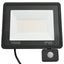 LED-projektør med sensor 100 W varm hvid