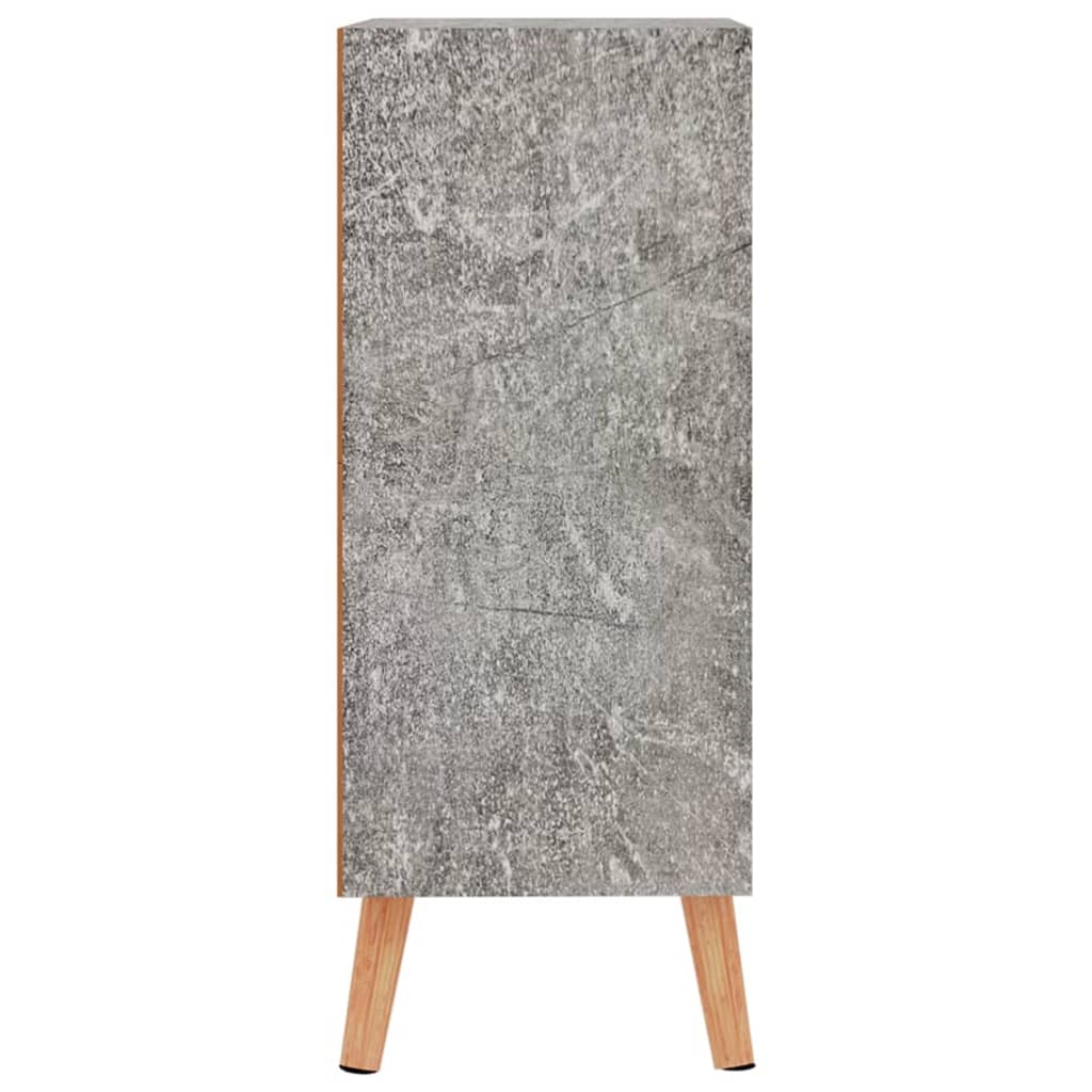 skænk 60x30x72 cm konstrueret træ betongrå