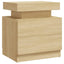 sengebord 45x35x52 cm konstrueret træ sonoma-eg