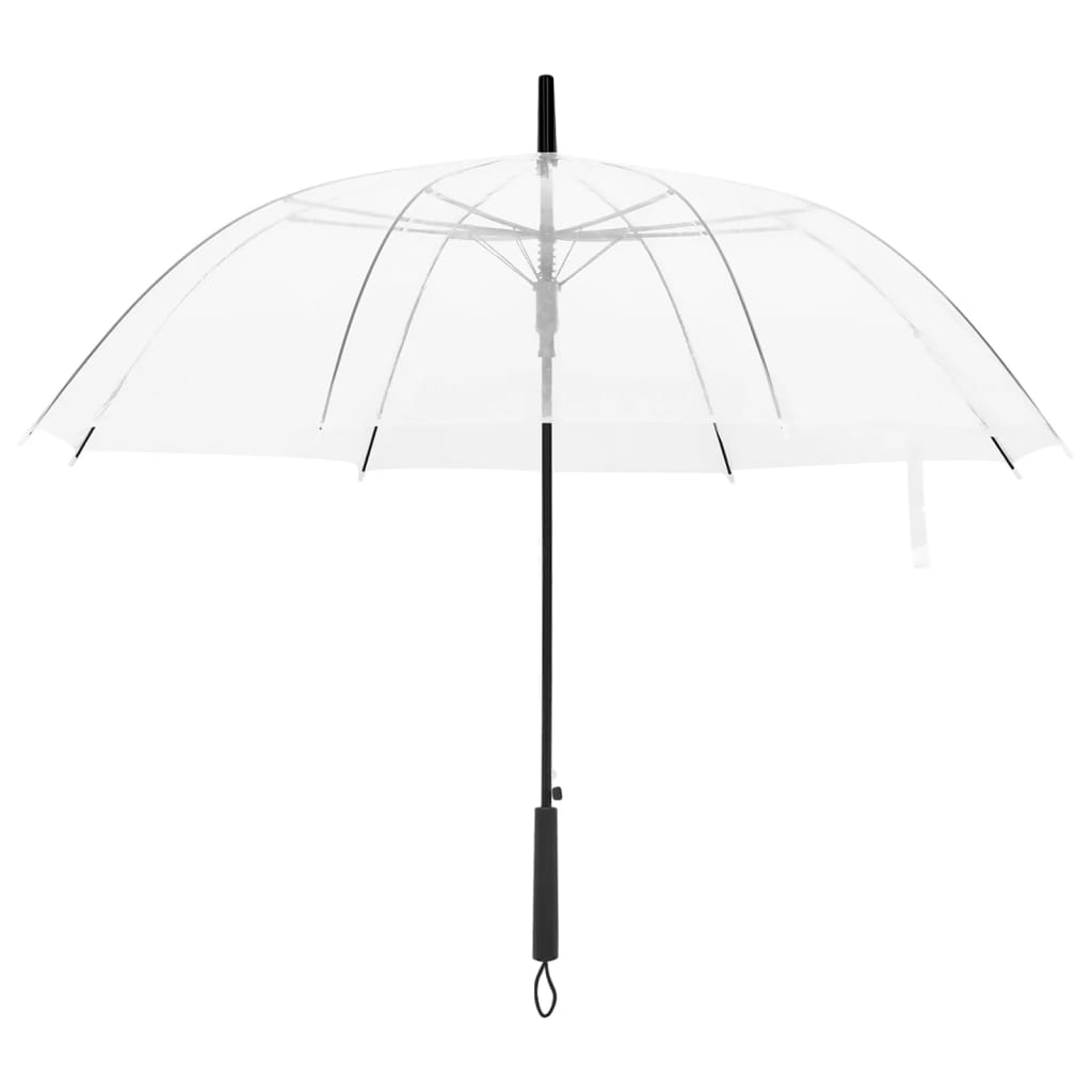 paraply 100 cm transparent