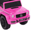 skubbe-gåbil G63 pink