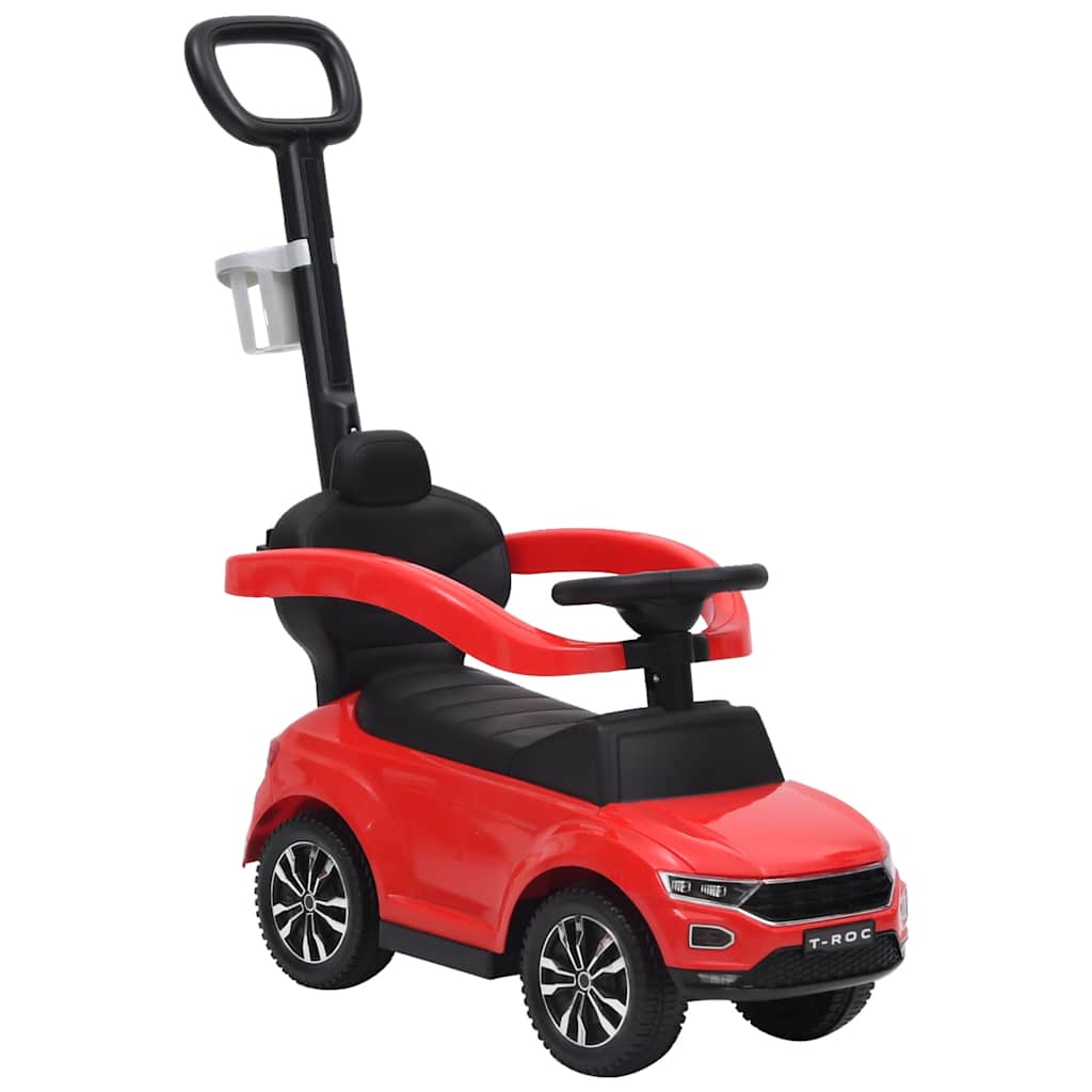 gåbil Volkswagen T-Roc rød billede