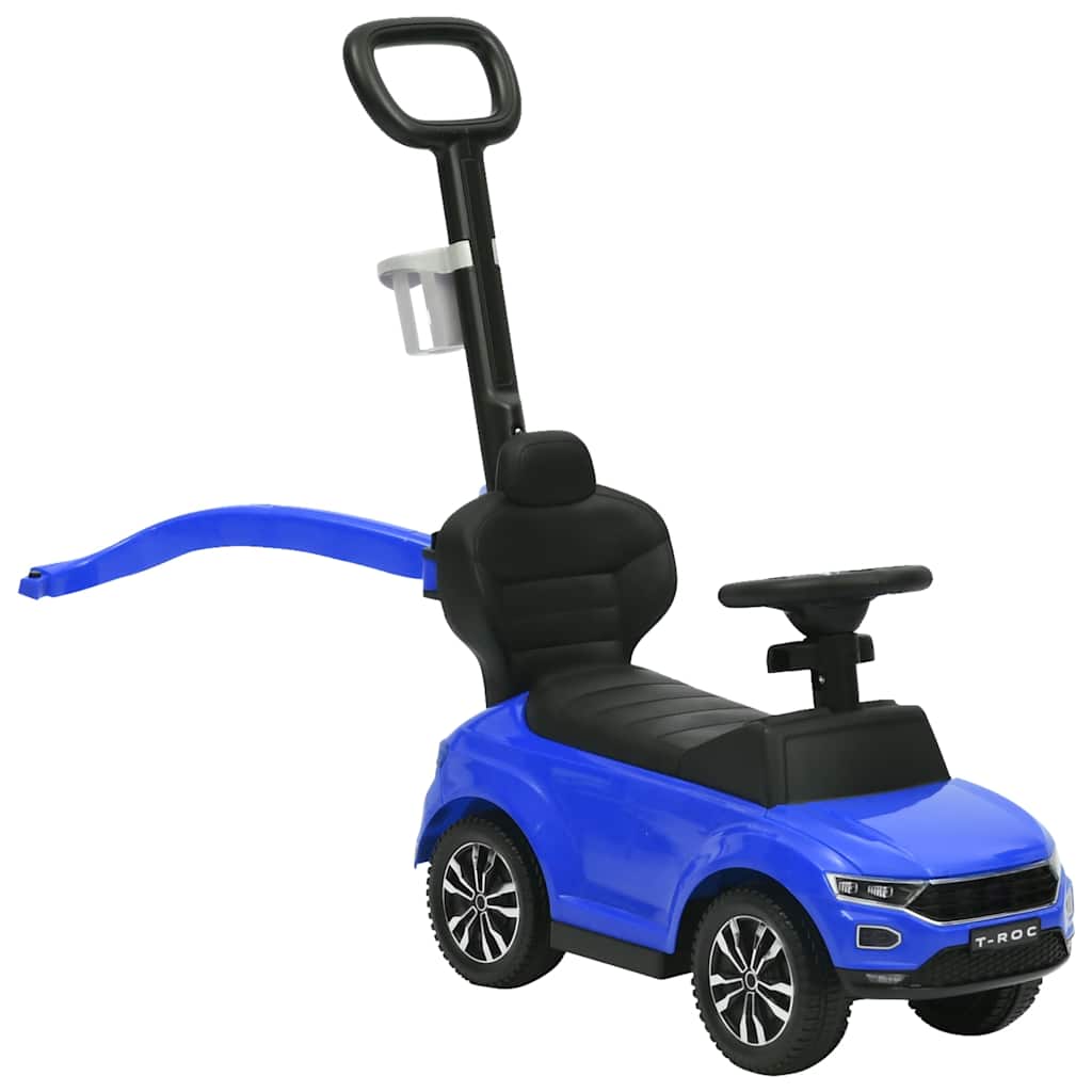 gåbil Volkswagen T-Roc blå