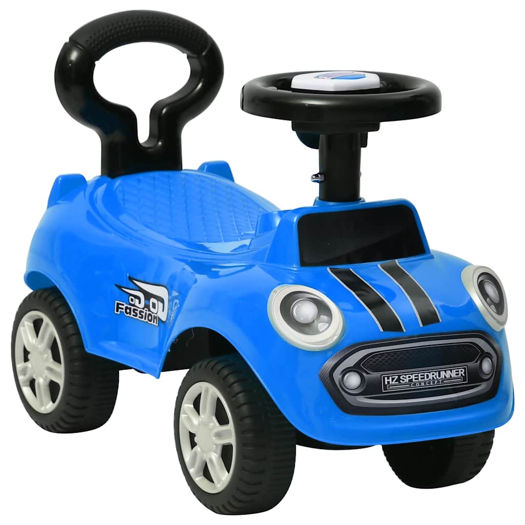gåbil blå billede