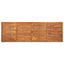 havebord 280x90x75 cm massivt akacietræ