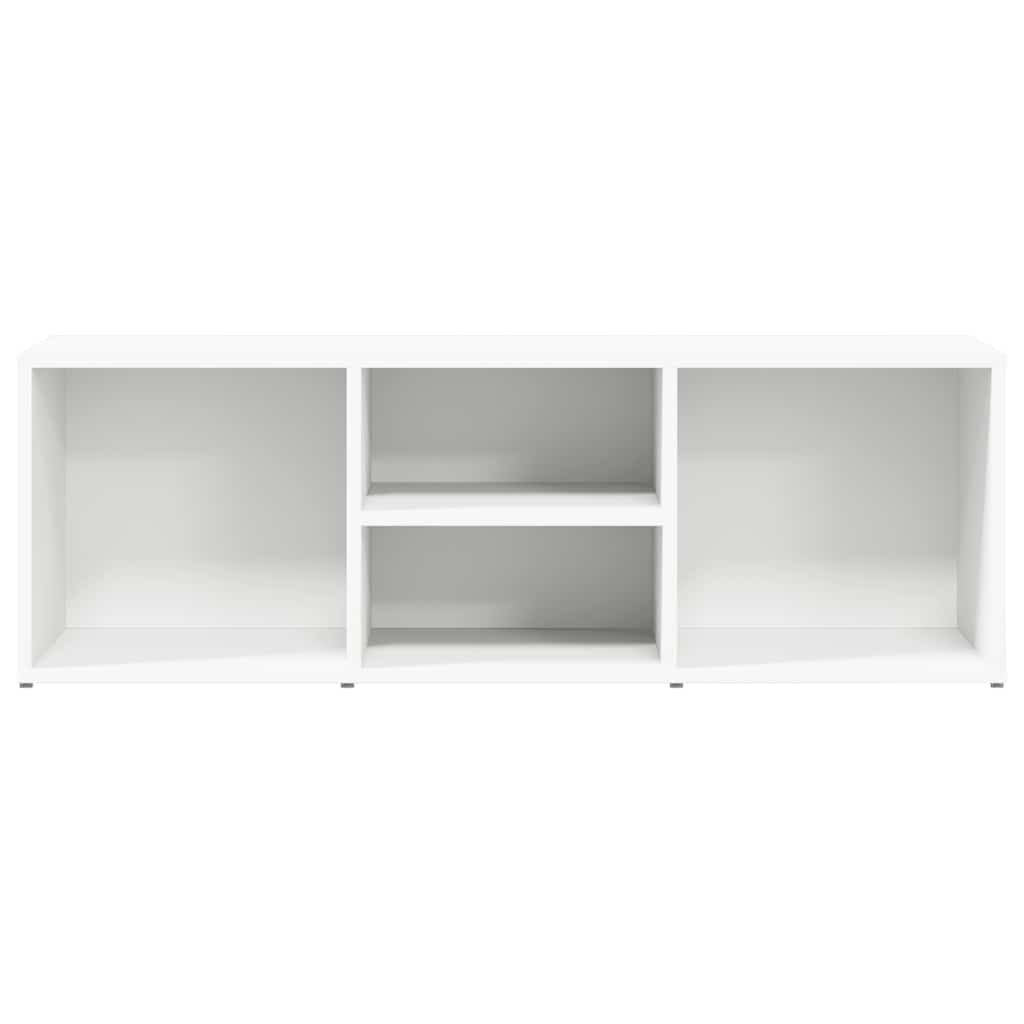 skoreol 105x35x35 cm konstrueret træ hvid