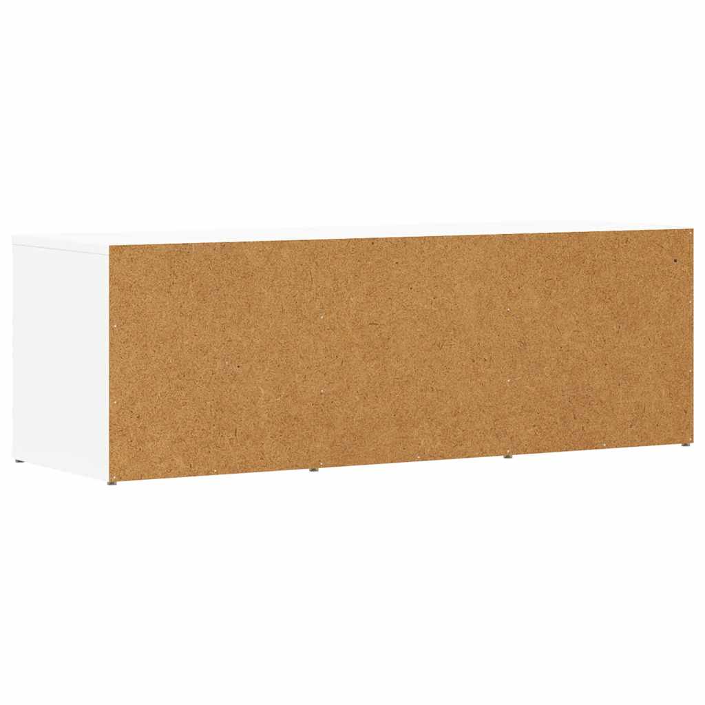 skoreol 105x35x35 cm konstrueret træ hvid