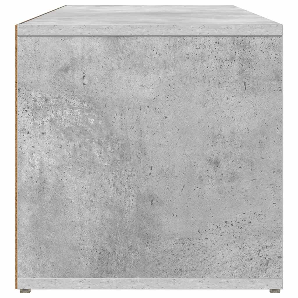 skoreol 105x35x35 cm konstrueret træ betongrå