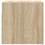væghængt skab 30,5x30x30 cm sonoma-eg