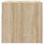 væghængte skabe 4 stk. 30,5x30x30 cm sonoma-eg