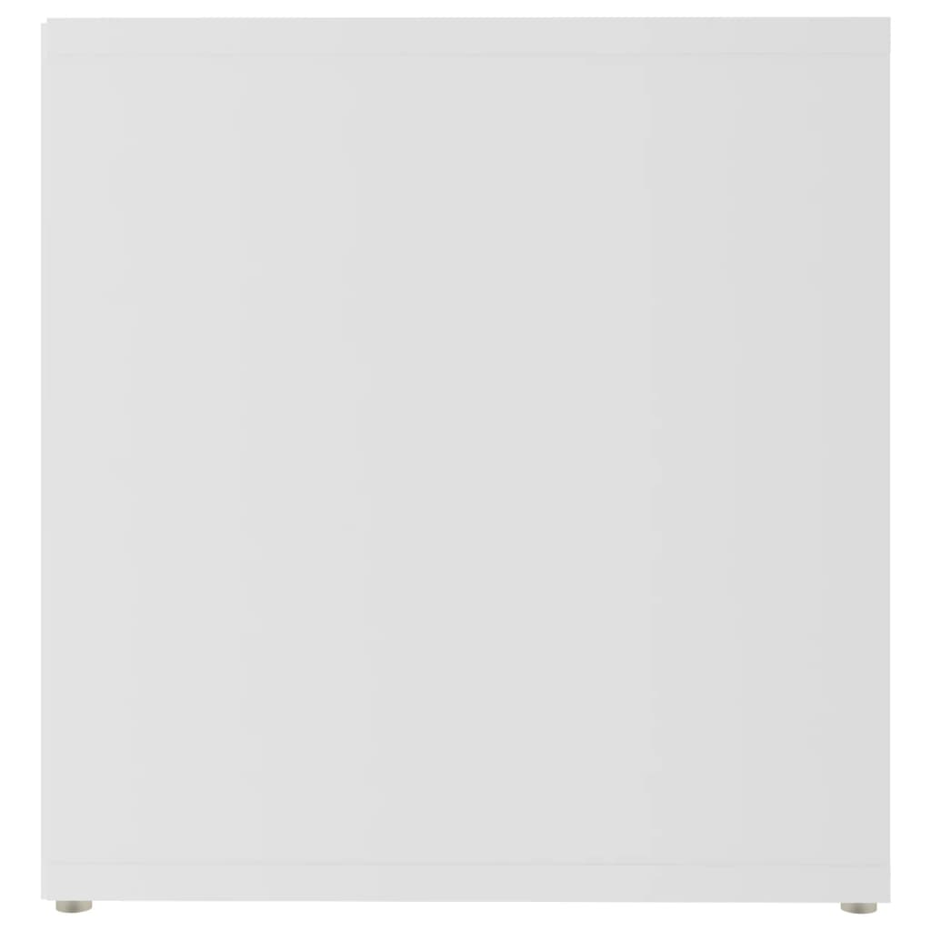 tv-bord 72x35x36,5 cm konstrueret træ hvid