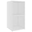 tv-bord 72x35x36,5 cm konstrueret træ hvid