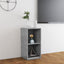tv-skab 72x35x36,5 cm konstrueret træ betongrå