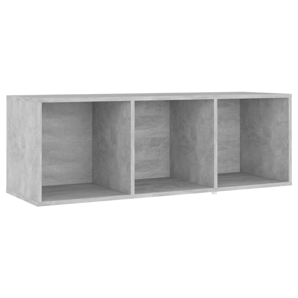 tv-skab 107x35x37 cm konstrueret træ betongrå