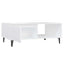 sofabord 90x60x35 cm konstrueret træ hvid