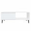 sofabord 90x60x35 cm konstrueret træ hvid