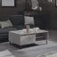 sofabord 90x60x35 cm konstrueret træ betongrå