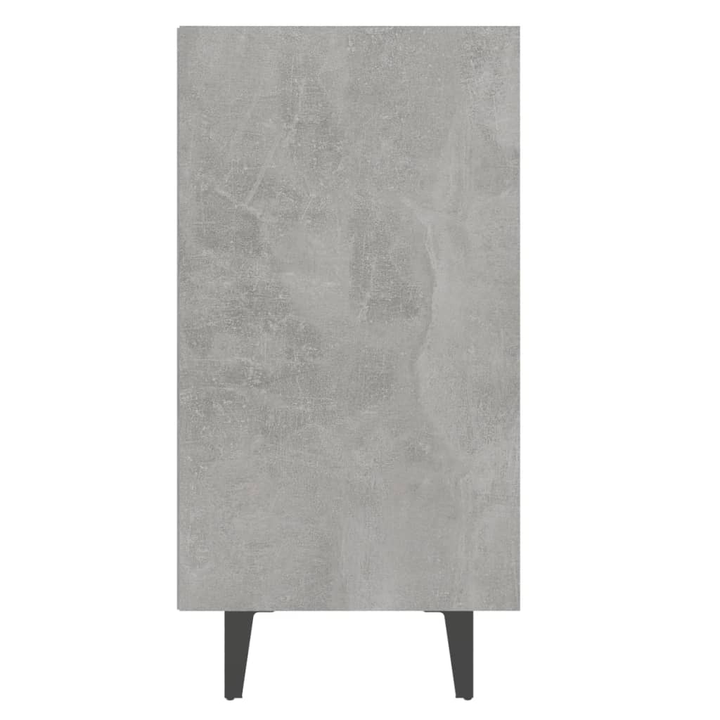 skænk 103,5x35x70 cm konstrueret træ betongrå
